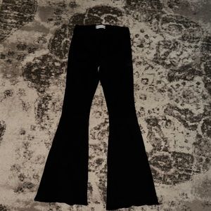Articles of society black flare pants